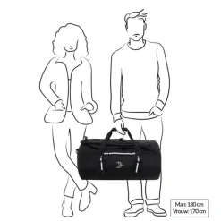 Travelbags The Base Duffle Backpack M blue