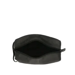 Travelbags The Base Leather Toiletkit black