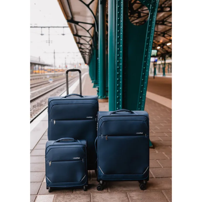 Travelbags The Base Soft Trolley 79 dark blue