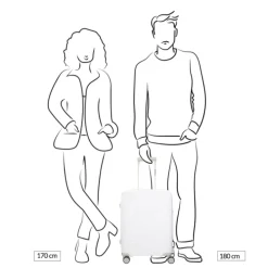 Travelbags The Lina Trolley S white
