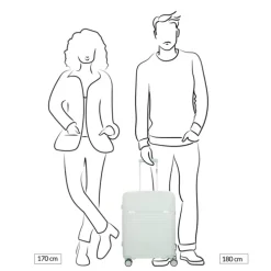 Travelbags The Lina Trolley S pastel green