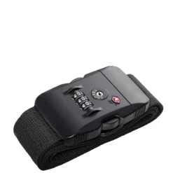 Travelbags Travel Accessories TSA Luggage Strap black