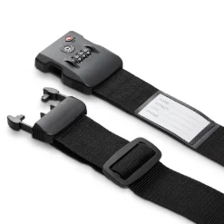 Travelbags Travel Accessories TSA Luggage Strap black