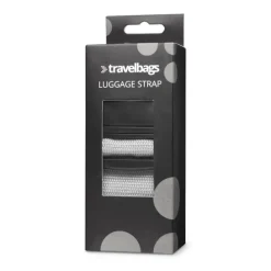 Travelbags Travel Accessories Luggage Strap silver