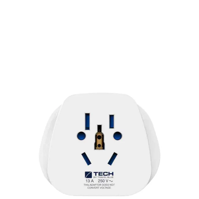 TravelBlue British Travel Adaptor white