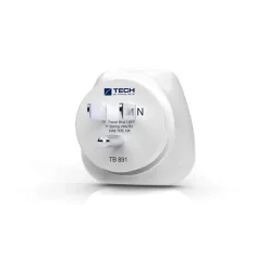 TravelBlue Travel Adaptor Europe to USA white