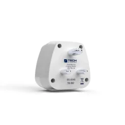 TravelBlue Travel Adaptor Europe to India white
