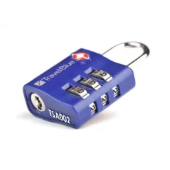TravelBlue 2x TSA Combi Lock Set blue