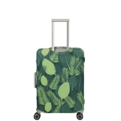 Travelite Accessoires Kofferhoes M dark blue w/feathers