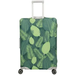 Travelite Accessoires Kofferhoes L dark blue w/feathers