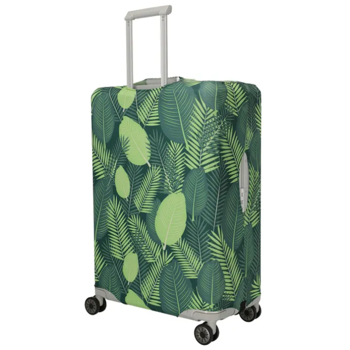 Travelite Accessoires Kofferhoes L dark blue w/feathers