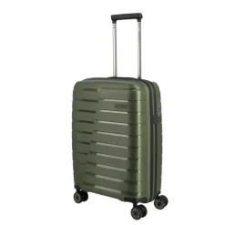 Travelite Air Base 4 Wheel Cabin Trolley olive