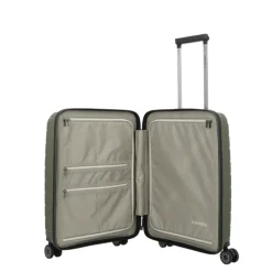 Travelite Air Base 4 Wheel Cabin Trolley olive