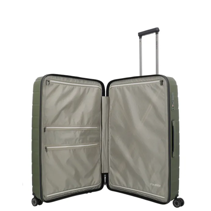Travelite Air Base 4 Wheel Trolley L olive