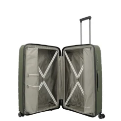 Travelite Air Base 4 Wheel Trolley L olive