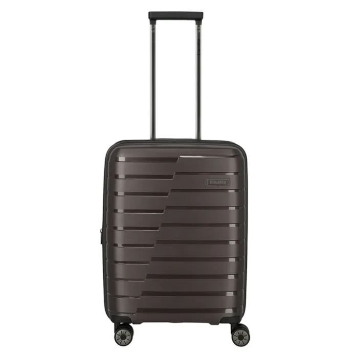 Travelite Air Base 4 Wheel Cabin Trolley Expandable coffee