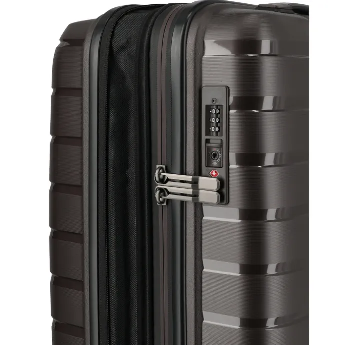 Travelite Air Base 4 Wheel Cabin Trolley Expandable coffee