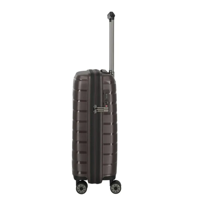 Travelite Air Base 4 Wheel Cabin Trolley coffee