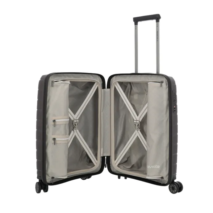 Travelite Air Base 4 Wheel Cabin Trolley coffee