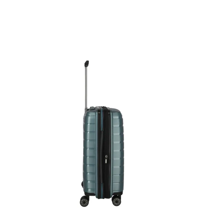 Travelite Air Base 4 Wheel Cabin Trolley Expandable iceblue metallic