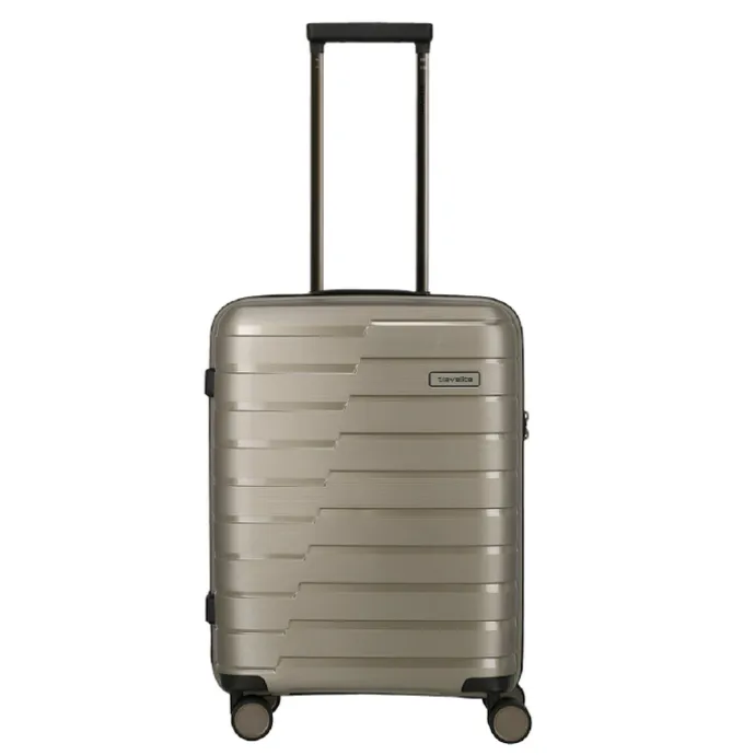 Travelite Air Base 4 Wiel Trolley S champagne metallic