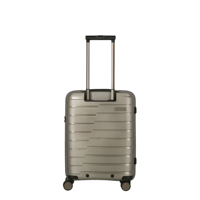 Travelite Air Base 4 Wiel Trolley S champagne metallic