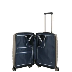 Travelite Air Base 4 Wiel Trolley S champagne metallic