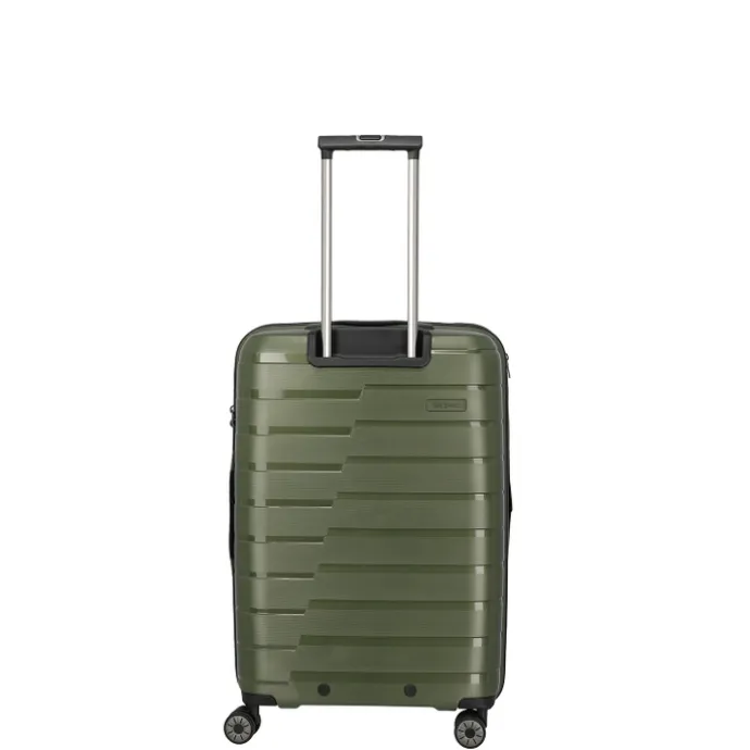Travelite Air Base 4 Wiel Trolley M Expandable olive