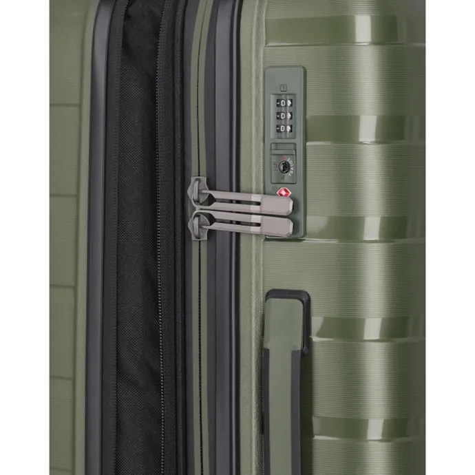 Travelite Air Base 4 Wiel Trolley M Expandable olive