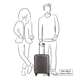 Travelite Air Base 4 Wiel Trolley S lila