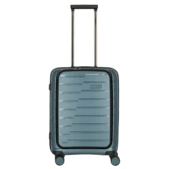 Travelite Air Base 4 Wiel Trolley S Front-Pocket ice blue