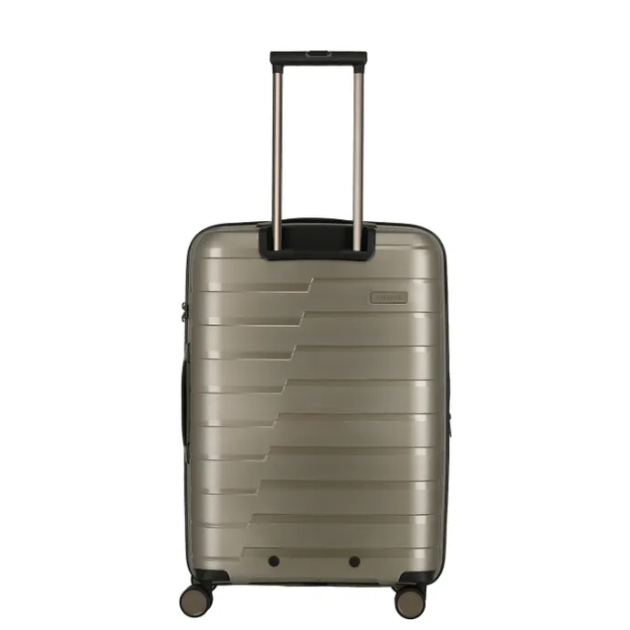 Travelite Air Base 4 Wiel Trolley M Expandable champagne metallic