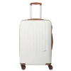 Travelite Bali 4 Wiel Trolley M white/cognac