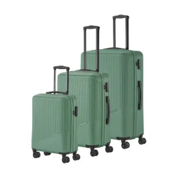 Travelite Bali 4 Wiel Trolley L green