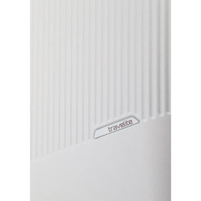 Travelite Bali 4 Wiel Trolley S white/cognac