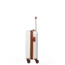 Travelite Bali 4 Wiel Trolley S white/cognac