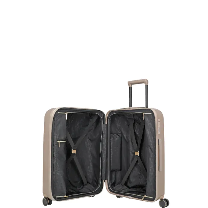 Travelite Barbara Novelty 4 Wheel Trolley M satin nude