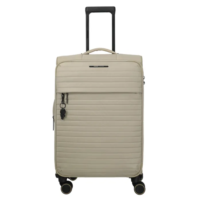 Travelite Barbara Stepp 4 Wheel Trolley M champagner
