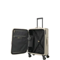 Travelite Barbara Stepp 4 Wheel Trolley M champagner
