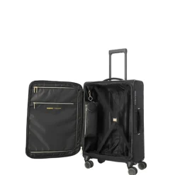 Travelite Barbara Stepp 4 Wheel Trolley M black
