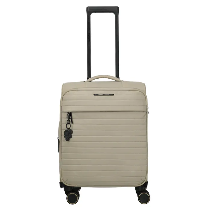 Travelite Barbara Stepp 4 Wheel Trolley S champagner