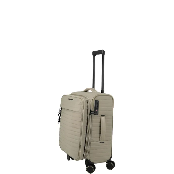 Travelite Barbara Stepp 4 Wheel Trolley S champagner