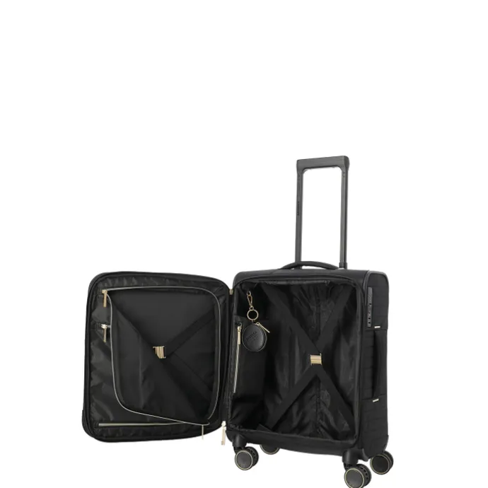 Travelite Barbara Stepp 4 Wheel Trolley S black