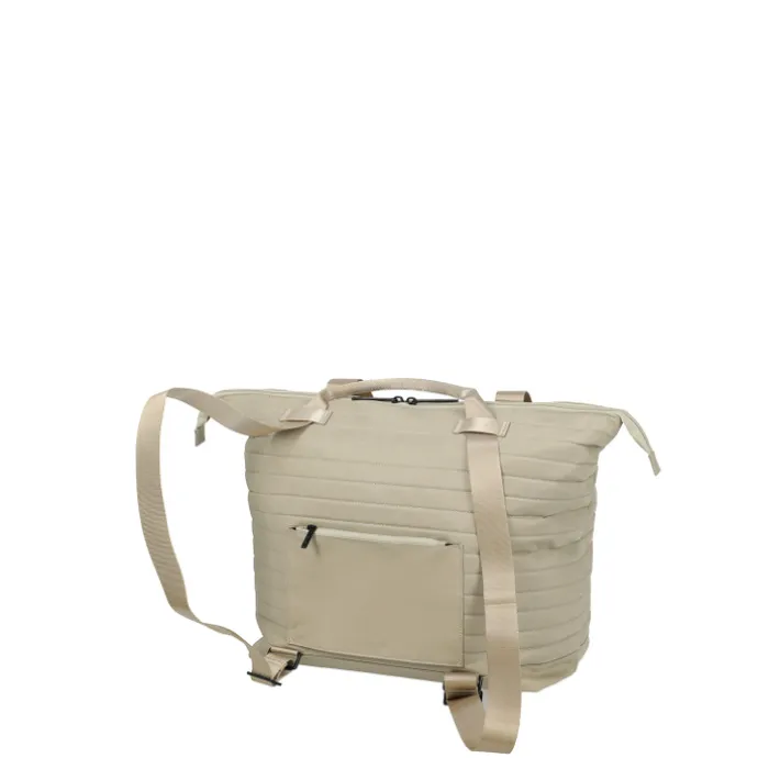 Travelite Barbara Stepp 2 in 1 Shopper satin nude