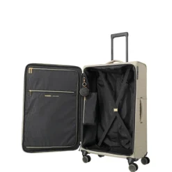 Travelite Barbara Stepp 4 Wheel Trolley L champagner