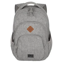 Travelite Basics Backpack Melange light grey