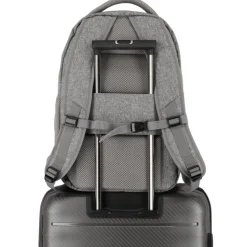 Travelite Basics Backpack Melange light grey
