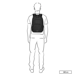 Travelite Basics Backpack Melange anthracite