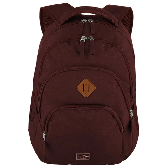 Travelite Basics Backpack Melange bordeaux