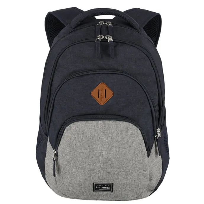 Travelite Basics Backpack Melange navy/grey